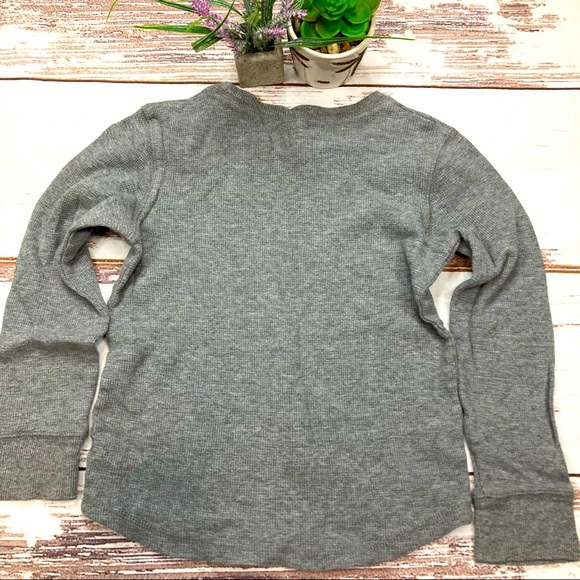 Jumping Beans Thermal Shirt Bundle Long Sleeve Black & Gray Sz M(5-6) - Picture 4 of 7